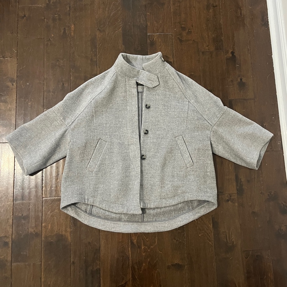 Renuar Gray Wool Coat
